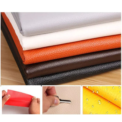 Zelfklevende Leerreparatiefolie 50x138cm Meubelherstel Bankstel Auto Interieur Leren Bank Herstellen