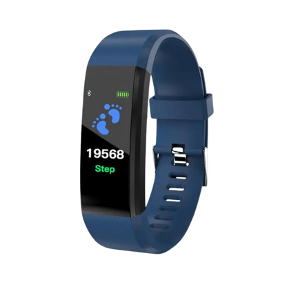 Digitaal Polshorloge met Hartslagmeter Stappenteller en Gezondheidstracking voor Senioren Actieve Levensstijl