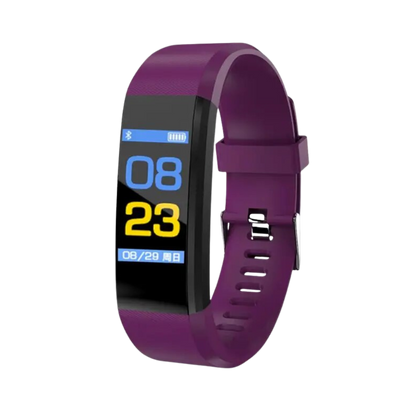 Digitaal Polshorloge met Hartslagmeter Stappenteller en Gezondheidstracking voor Senioren Actieve Levensstijl