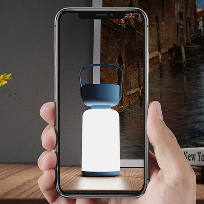 Draagbare LED Tafellamp Cilinder – Waterdicht Modern Design Oplaadbaar USB