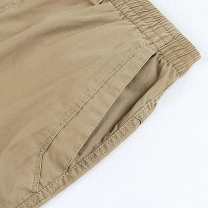 Serran | Katoenen pantalon in de kleur Zwart voor heren in Formal stijl geschikt voor alle seizoenen.