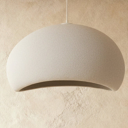 Japanse Minimalistische Hanglamp Met Organische Vorm En Zachte Sfeerverlichting