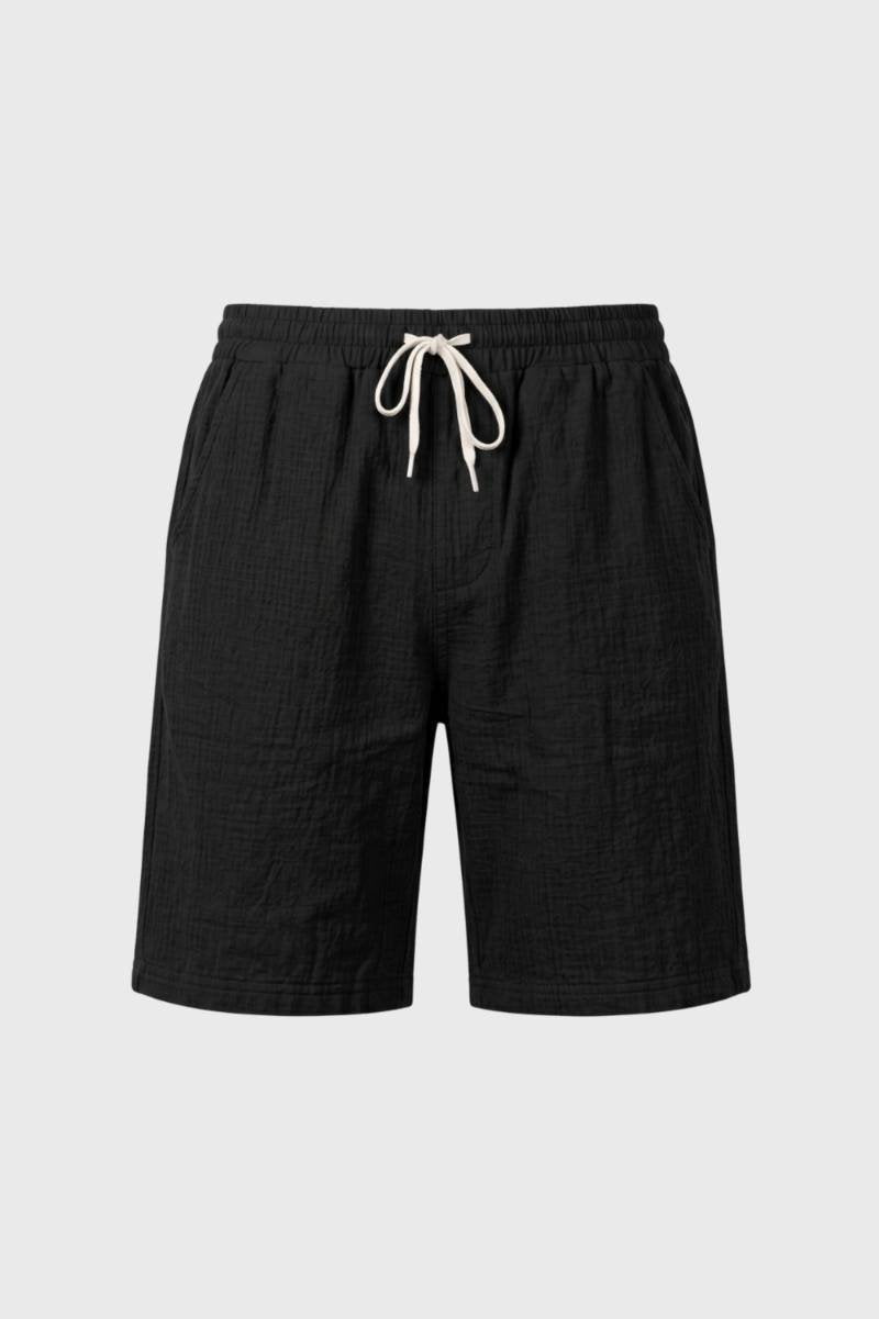 Relaxed Fit Shorts Heren met Trekkoord voor Comfortabele Zomerse Dagen - StudioMarella