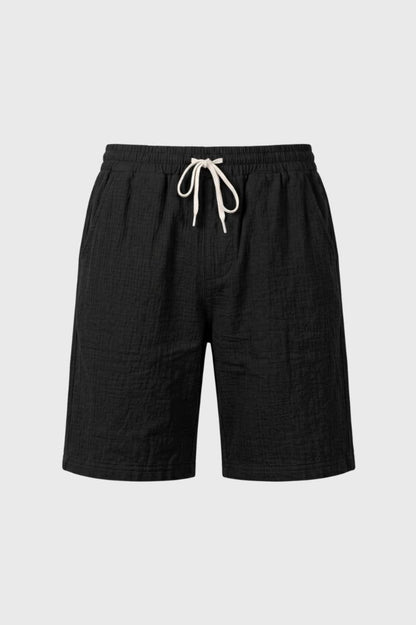 Relaxed Fit Shorts Heren met Trekkoord voor Comfortabele Zomerse Dagen - StudioMarella
