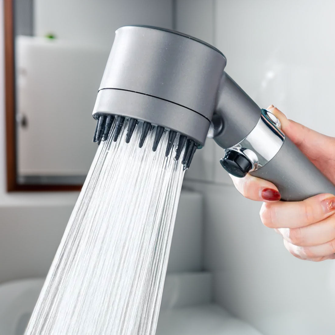 Hoogwaardige Douchekop met Drie Standen voor Massage en Ontspanning | Waterbesparing | Universele Aansluiting