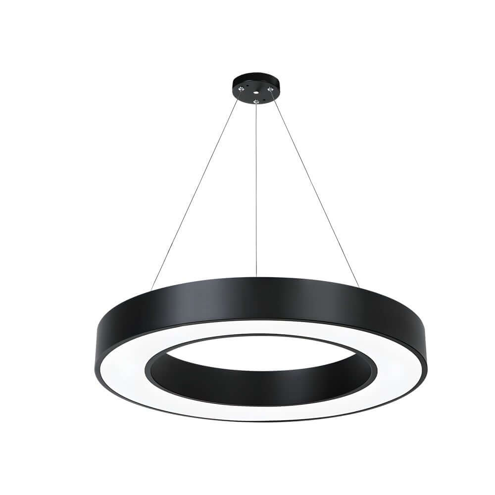 Industriële LED Ring Hanglamp 6000K Met IP42 En Acryl Diffuser