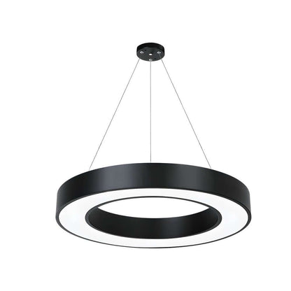 Industriële LED Ring Hanglamp 6000K Met IP42 En Acryl Diffuser