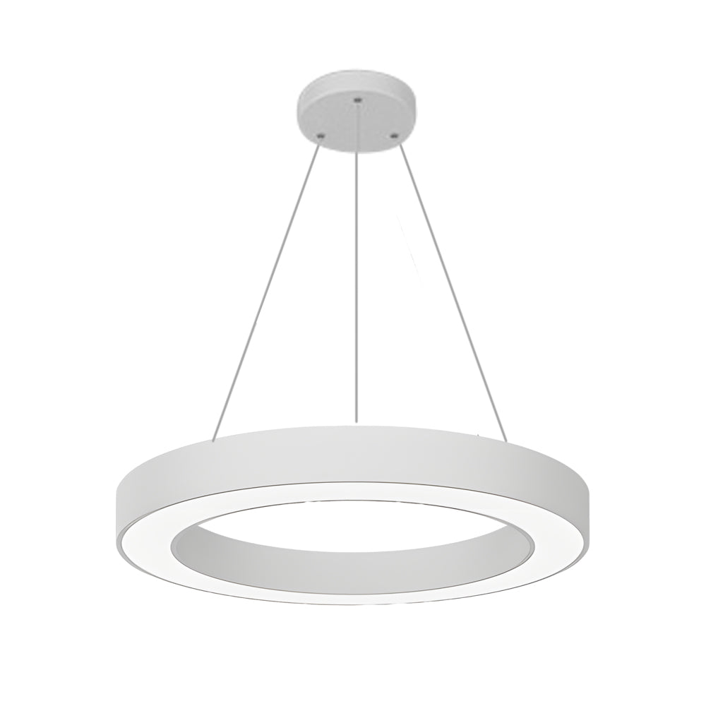 Industriële LED Ring Hanglamp 6000K Met IP42 En Acryl Diffuser