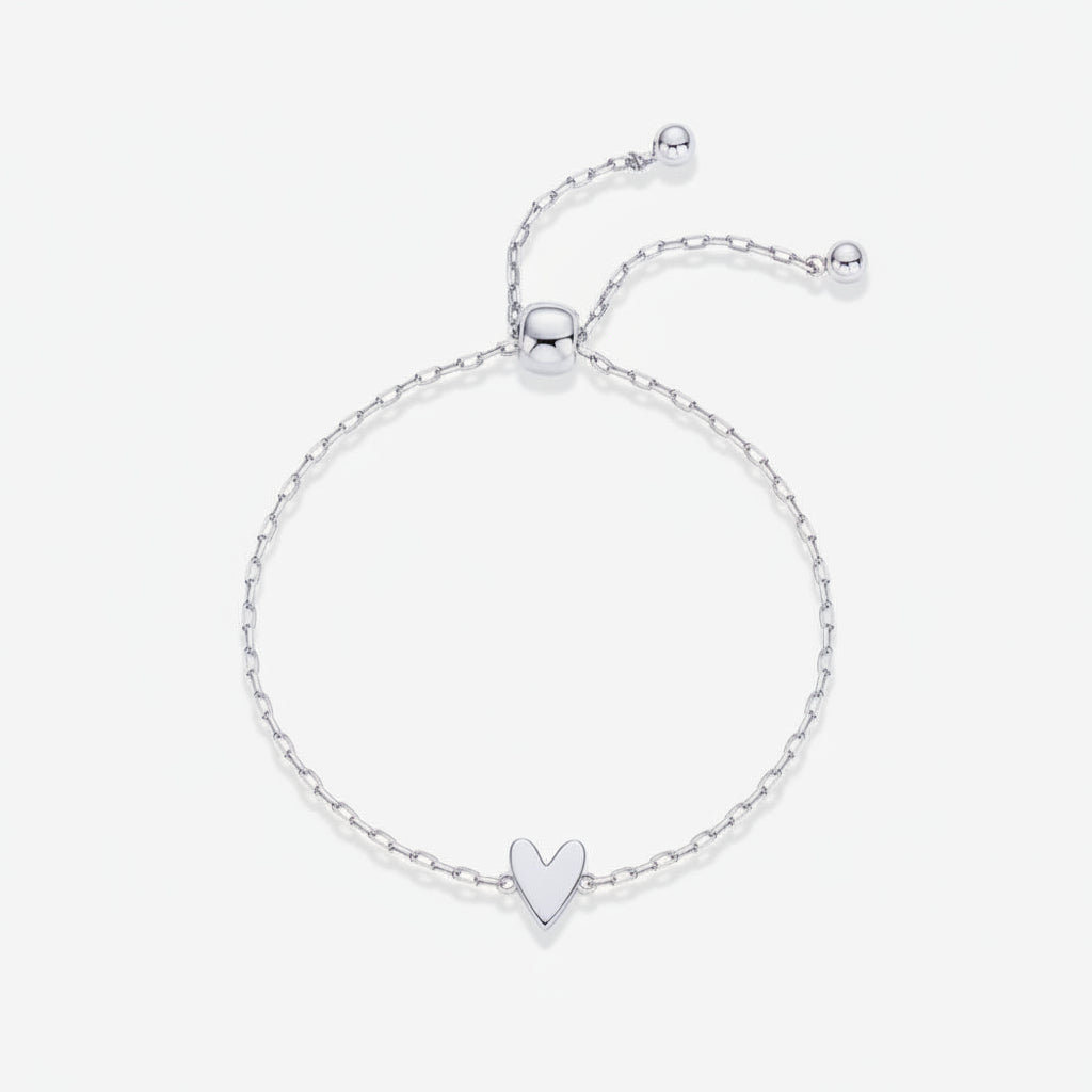 Gouden Hart Armbanden Set voor Moeder en Dochter - Partnerarmbanden met Symbolische Hartbedel - Hypoallergeen 14K Verguld of Verzilverd - Cadeau voor Familie Vriendschap Verjaardag