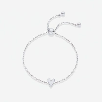 Gouden Hart Armbanden Set voor Moeder en Dochter - Partnerarmbanden met Symbolische Hartbedel - Hypoallergeen 14K Verguld of Verzilverd - Cadeau voor Familie Vriendschap Verjaardag