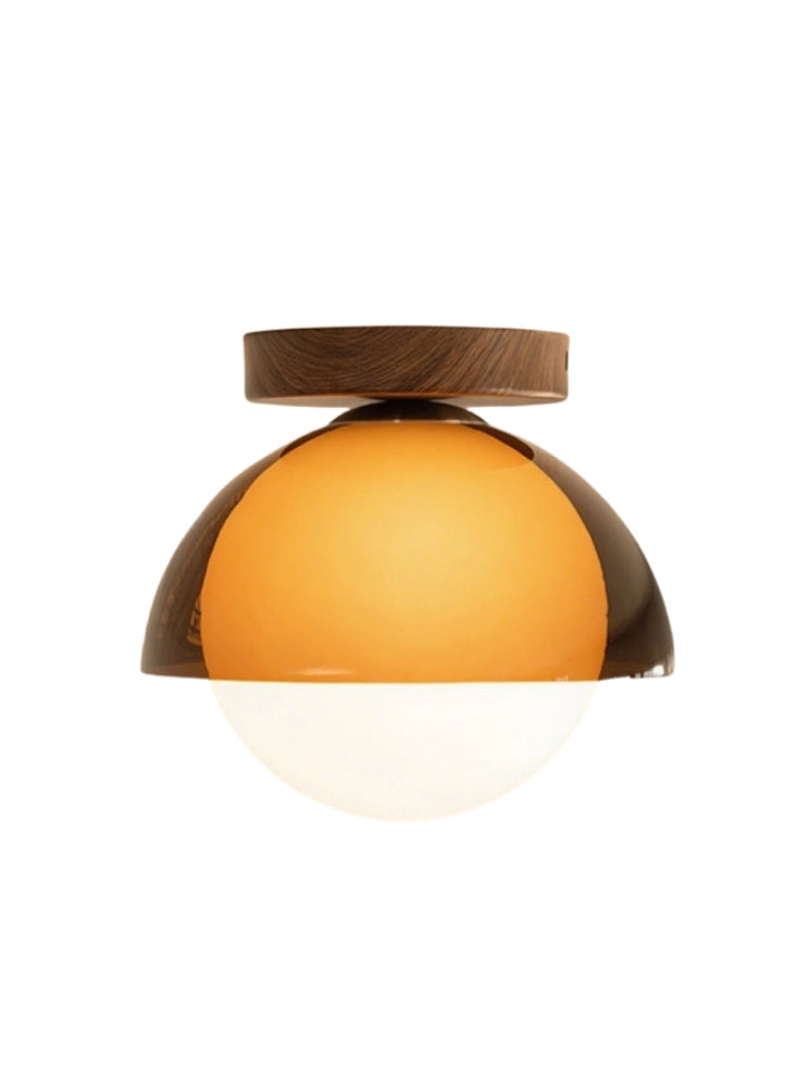 Vintage Plafondlamp met Zonsondergangstinten voor Gang en Entree – Moderne Sfeerverlichting