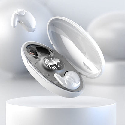 Bluetooth 5.3 Slaap Oordopjes Ultra Compact Draadloos Muziek In-Ear Onzichtbaar Geluidsdemping Handsfree Nachtrust Comfortabel Hardlopen Sport
