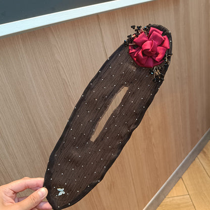 Haarknot Styling Set 7-delig in Satijn met Flexibele Draadkern voor Elegante Kapsels Zonder Hitte