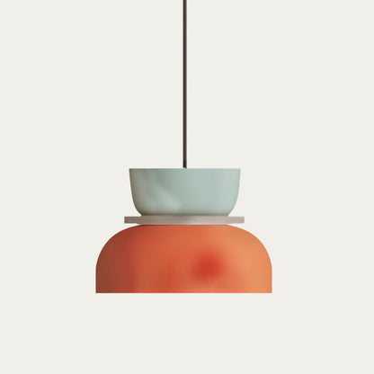 Hanglamp Nordic Color Block Aluminium Acryl Macaron 29cm E27