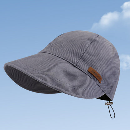 Opvouwbare Zonnehoed met UV-Bescherming voor Dames – Ademend & Verstelbaar – Beige, Zwart, Khaki