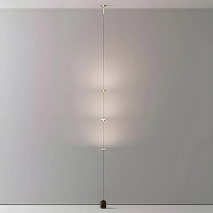 Vloer Tot Plafond Lamp 4 Lichtpunten LED 2,5-3,2 m Woonkamer Slaapkamer Werkkamer Minimalistische Staande Lamp Sfeerverlichting