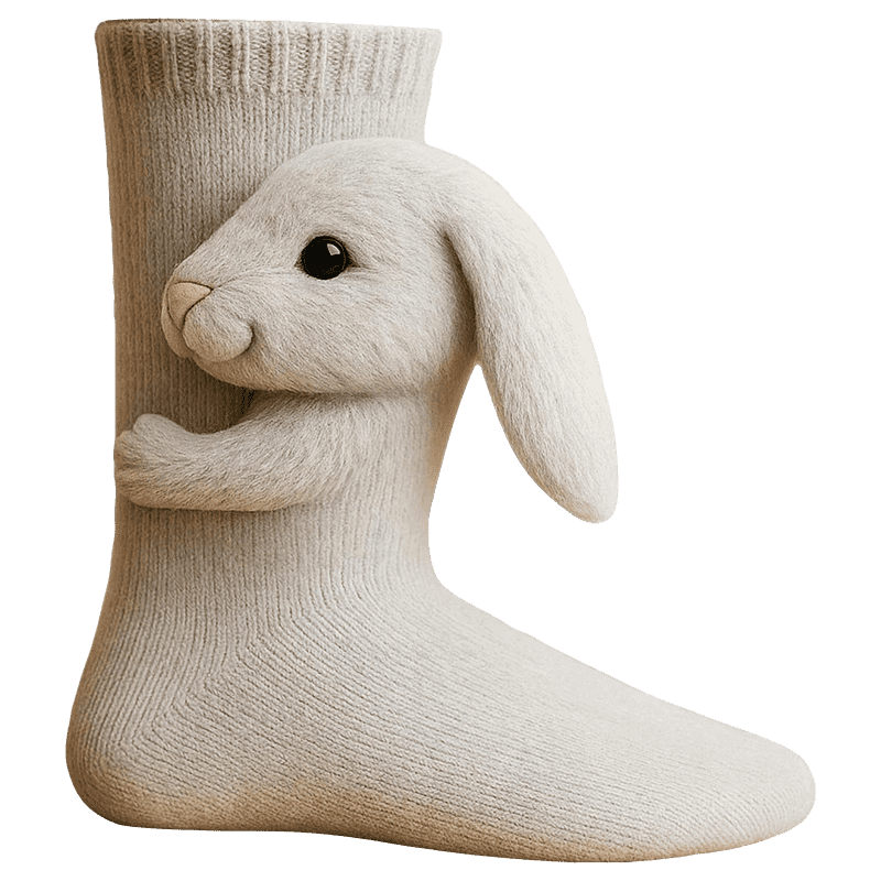 Knuffel Sokken met Dieren Design – Zachte Hugsokken voor Warmte en Comfort
