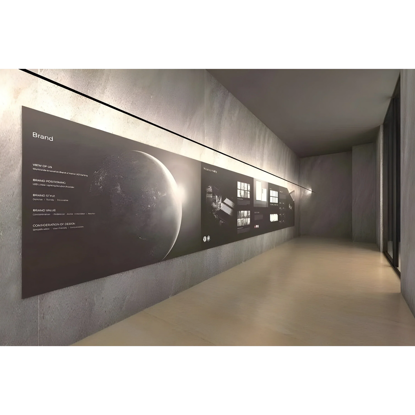 Wandlamp LED Lineair Dimbaar RVS Acryl Zwart Wit Goud RGB Slaapkamer Woonkamer Kantoor