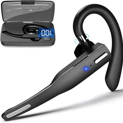 Draadloze Headset met Dubbele Microfoon en Geluidsonderdrukking voor Heldere Gesprekken Thuiswerken Kantoor