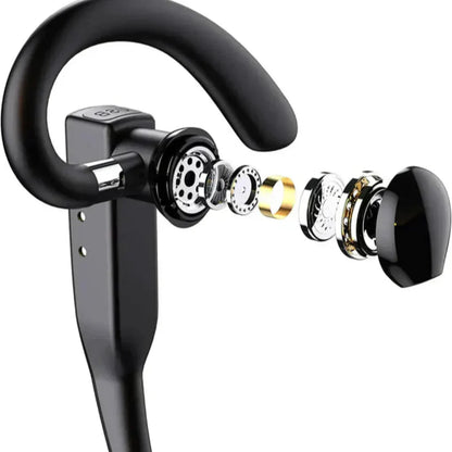 Draadloze Headset met Dubbele Microfoon en Geluidsonderdrukking voor Heldere Gesprekken Thuiswerken Kantoor
