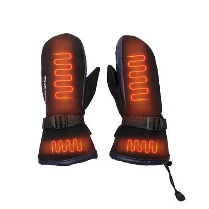 USB Verwarmde Handschoenen Dubbelzijdig Waterafstotend Touchscreen Winterwarmte Skiwanten Outdoor Vingertoppen