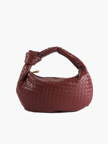 Schouder tas voor Dames Gevlochten Medium Formaat