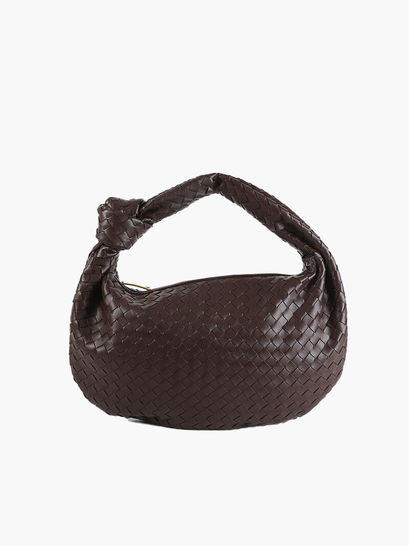 Schouder tas voor Dames Gevlochten Medium Formaat