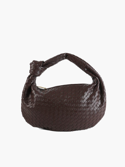 Schouder tas voor Dames Gevlochten Medium Formaat