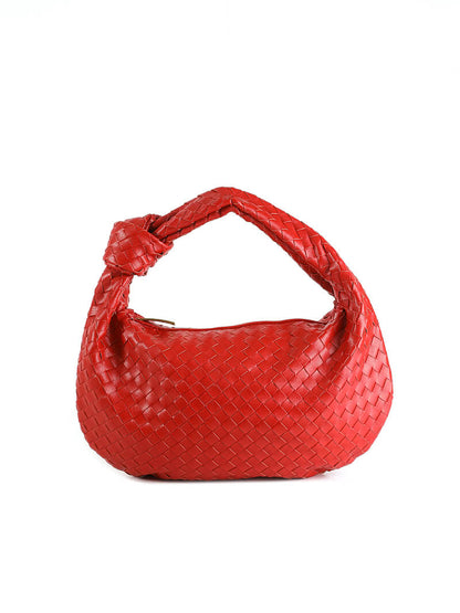 Schouder tas voor Dames Gevlochten Medium Formaat