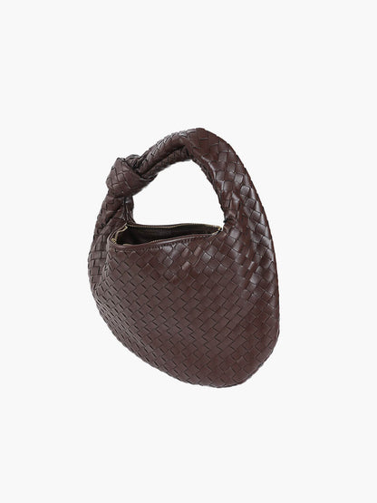 Schouder tas voor Dames Gevlochten Medium Formaat