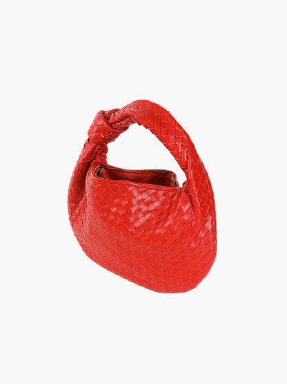 Schouder tas voor Dames Gevlochten Medium Formaat