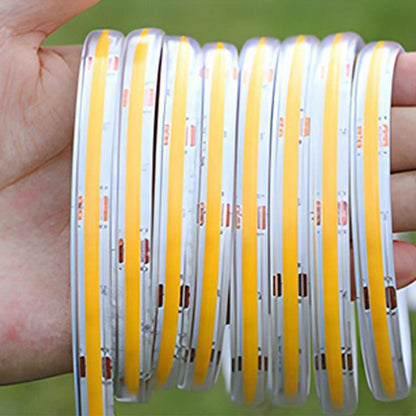 LED Strip Buiten Solar 5W Warmwit IP65 Tuin Trap Terras Inbouw Lichtstrip Flexibel 3000K Oprit Pad Sfeerverlichting Buiten