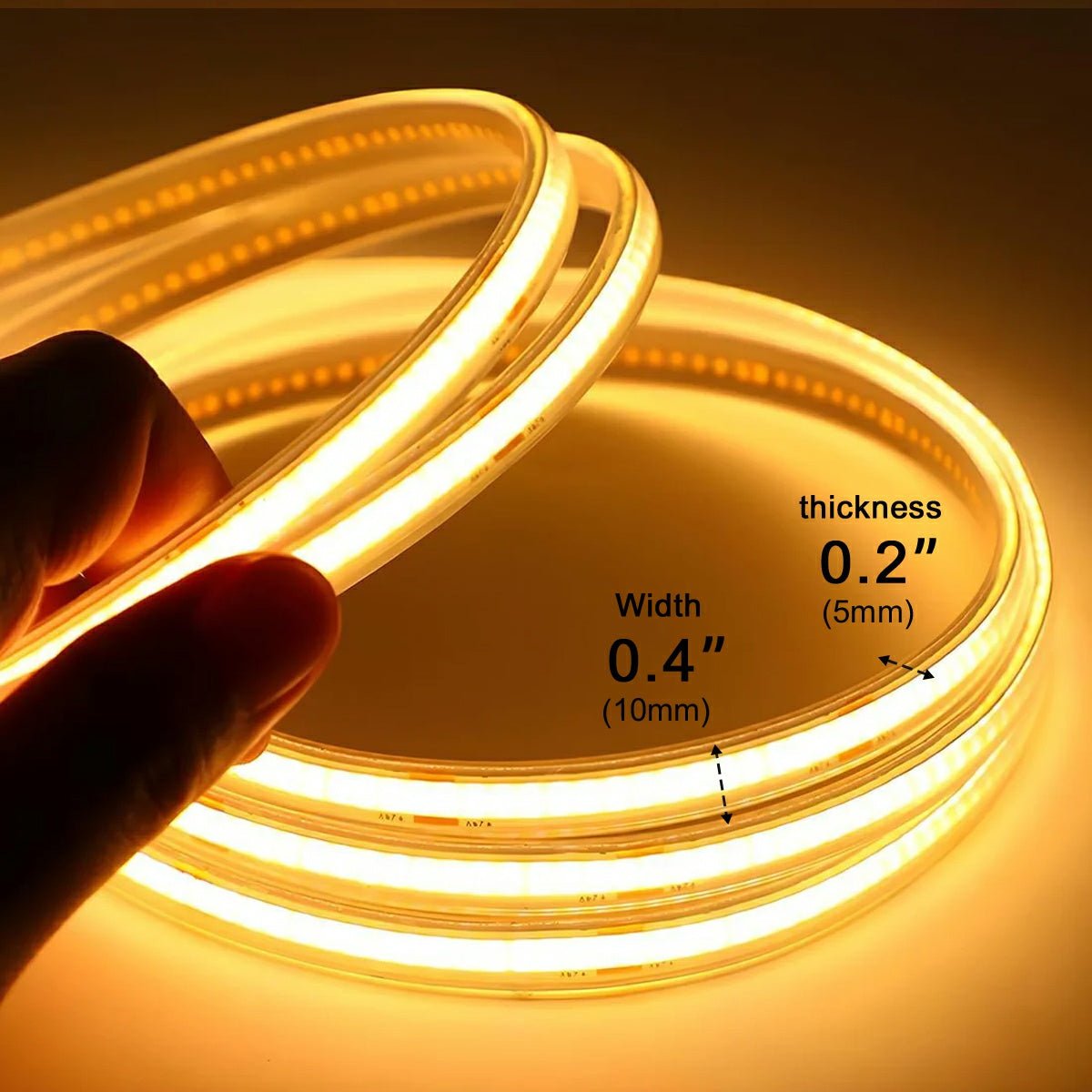 LED Strip Buiten Solar 5W Warmwit IP65 Tuin Trap Terras Inbouw Lichtstrip Flexibel 3000K Oprit Pad Sfeerverlichting Buiten