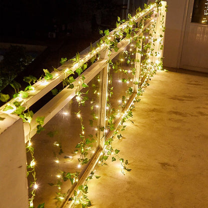 Zonne-energie Klimop Lichtslinger voor Tuin en Terras