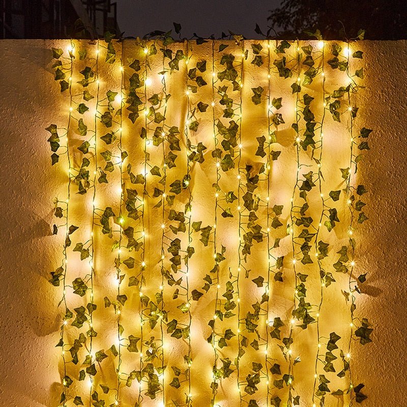Zonne-energie Klimop Lichtslinger voor Tuin en Terras