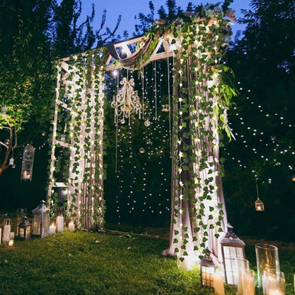 Zonne-energie Klimop Lichtslinger voor Tuin en Terras