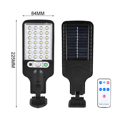 Waterdichte Solar Buitenlamp met Bewegingssensor 100W – IP67 LED-Schijnwerper voor Erf, Oprit en Tuin met Afstandsbediening