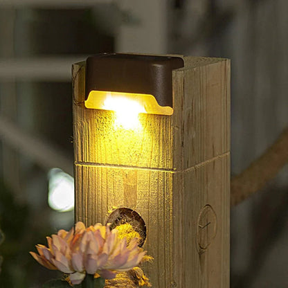 Zonne-energie Trapverlichting Waterdicht LED Buiten voor Tuin en Trap
