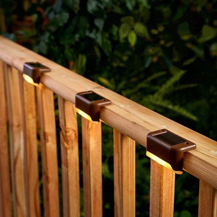 Zonne-energie Trapverlichting Waterdicht LED Buiten voor Tuin en Trap