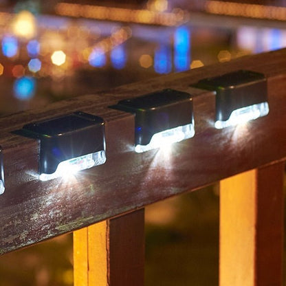 Zonne-energie Trapverlichting Waterdicht LED Buiten voor Tuin en Trap