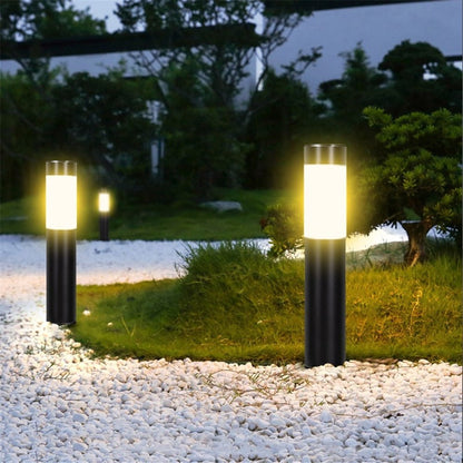 Solar Tuinpadverlichting met Lichtsensor IP65 Waterbestendig 42cm Roestvrij Staal