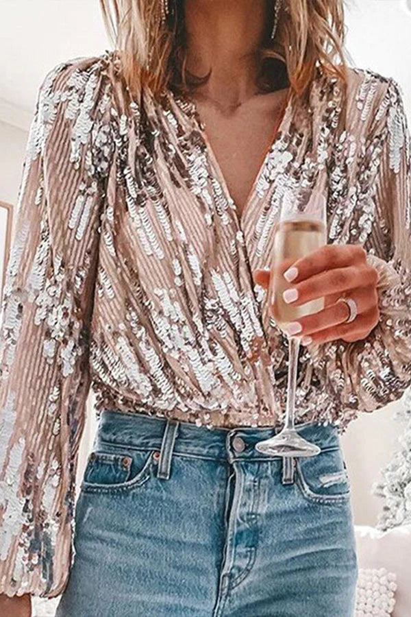 Vrouwelijke Blouse Glamour Elegante Jurkstijl - StudioMarella