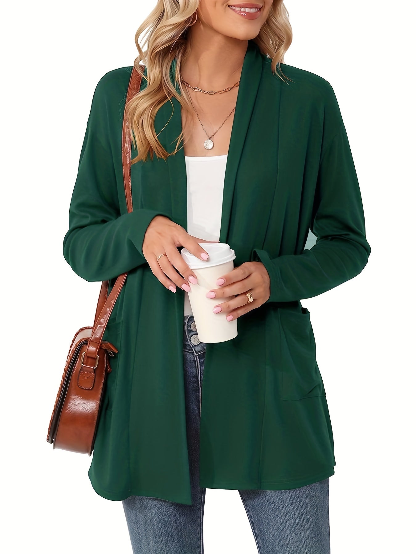 Vest Lange Mouwen Gebreid Warm en Comfortabel - StudioMarella