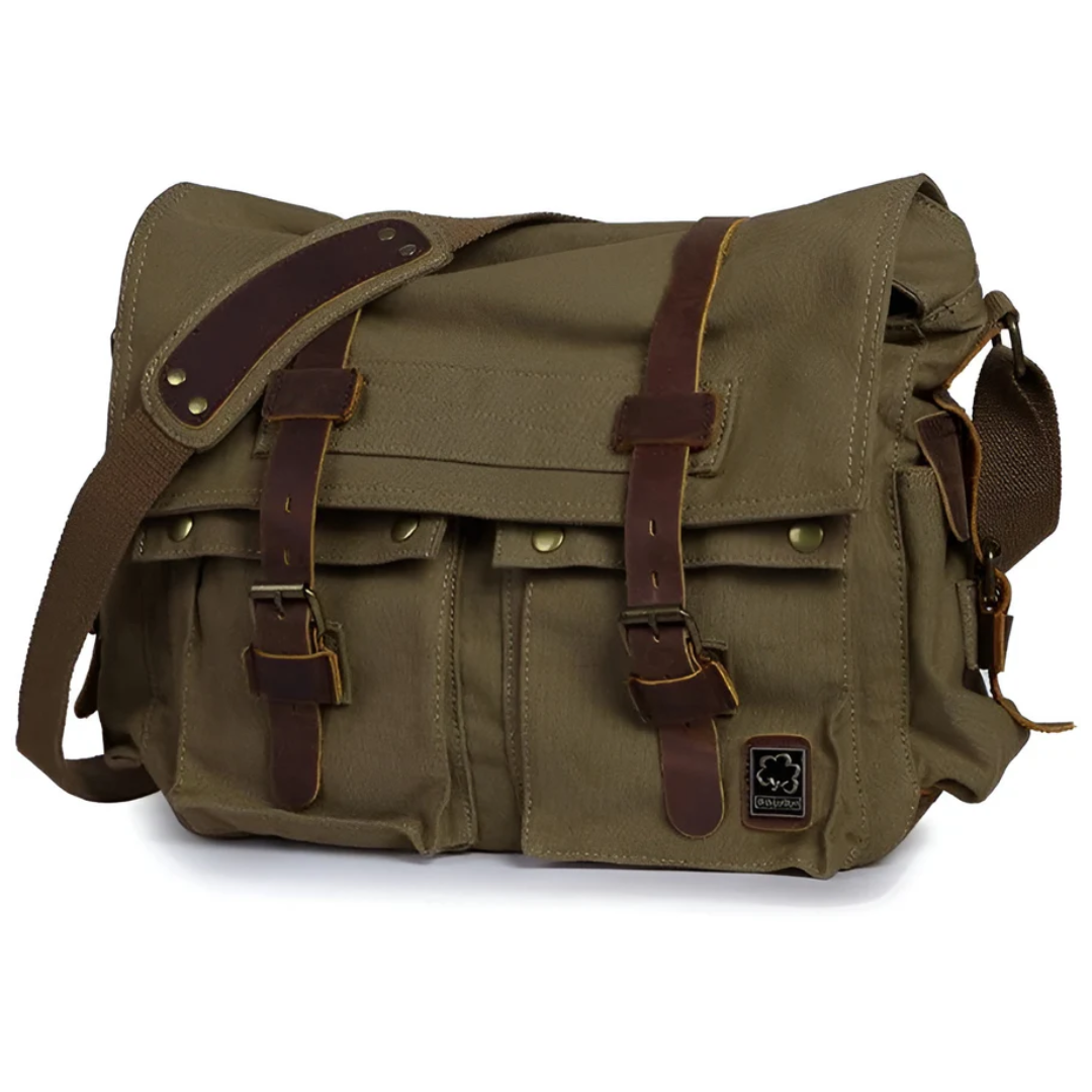 Canvas Crossbody Tas voor Heren – Ruim & Sterk – Ideaal voor Dagelijks Gebruik & Outdoor