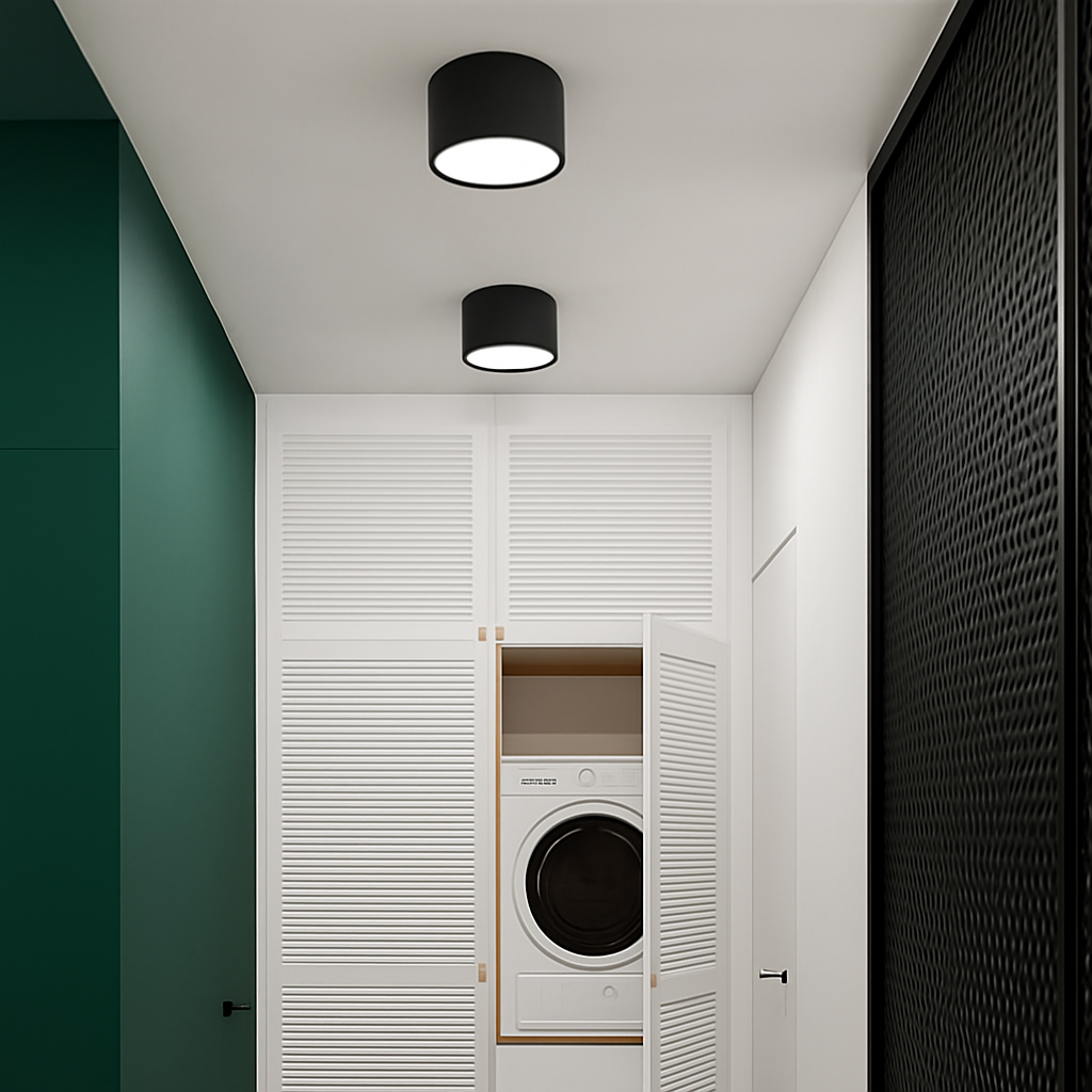 Opbouw Downlight LED Rond Metaal Wit Zwart Grijs Hal Slaapkamer Plafonnière Opbouwspot Scandinavisch Keuken Badkamer Kantoor