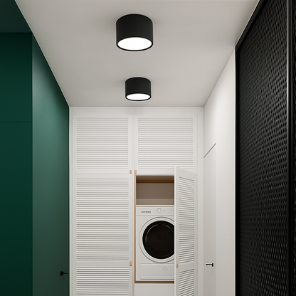 Opbouw Downlight LED Rond Metaal Wit Zwart Grijs Hal Slaapkamer Plafonnière Opbouwspot Scandinavisch Keuken Badkamer Kantoor