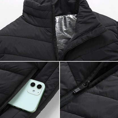 Verwarmingsvest met USB-Oplaadbare Verwarmingszones | Grafeen-Verwarmingstechnologie voor Outdoor & Winter