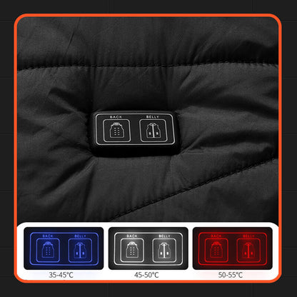Verwarmingsvest met USB-Oplaadbare Verwarmingszones | Grafeen-Verwarmingstechnologie voor Outdoor & Winter