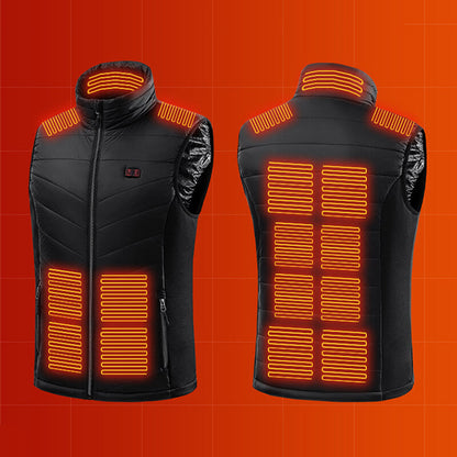 Verwarmingsvest met USB-Oplaadbare Verwarmingszones | Grafeen-Verwarmingstechnologie voor Outdoor & Winter
