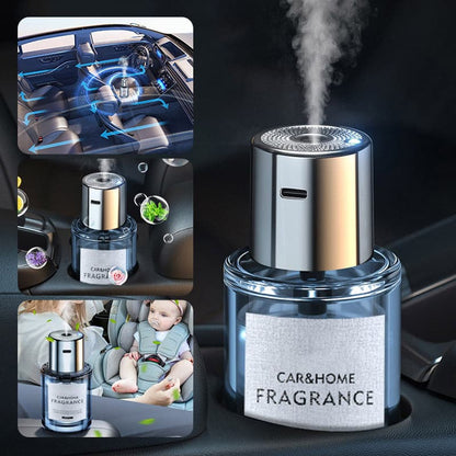 Automatische Auto-Luchtverfrisser met Ultrasone Vernevelingstechnologie – 5 Standen – Alcoholvrij – 160ml